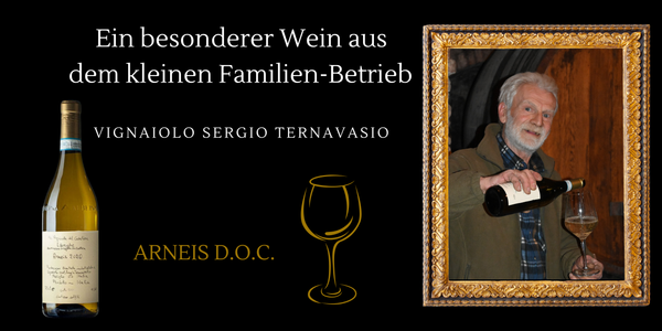 Der neue Wein des Monats im April ist der Weißwein Arneis D.O.C.
